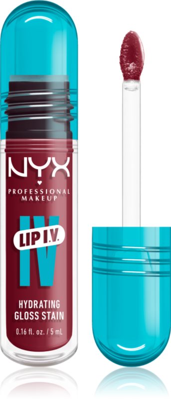 NYX Professional Makeup Lip IV luciu de buze rezistent cu efect de hidratare