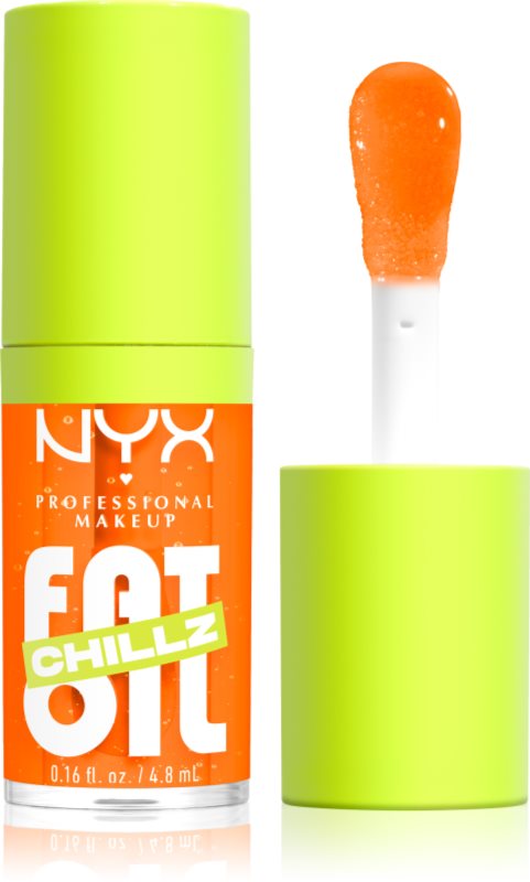 NYX Professional Makeup Fat Oil Chillz ulei pentru buze cu efect racoritor