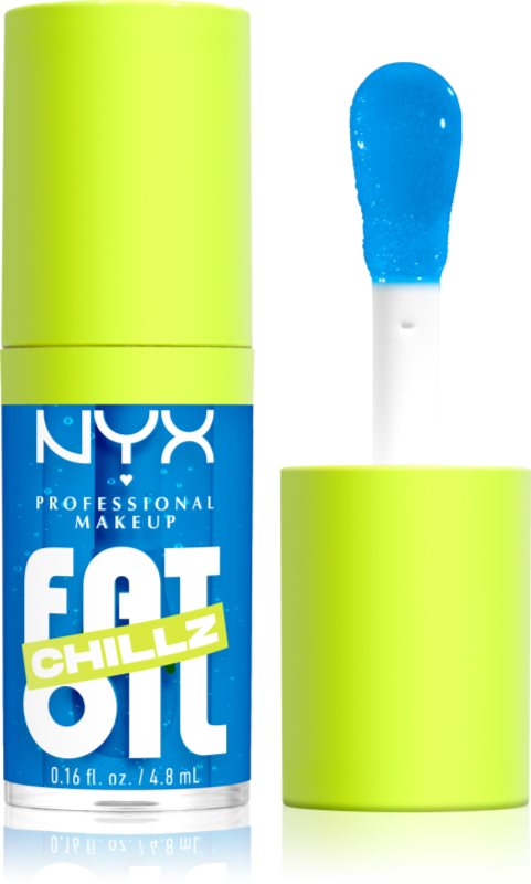 NYX Professional Makeup Fat Oil Chillz ulei pentru buze cu efect racoritor