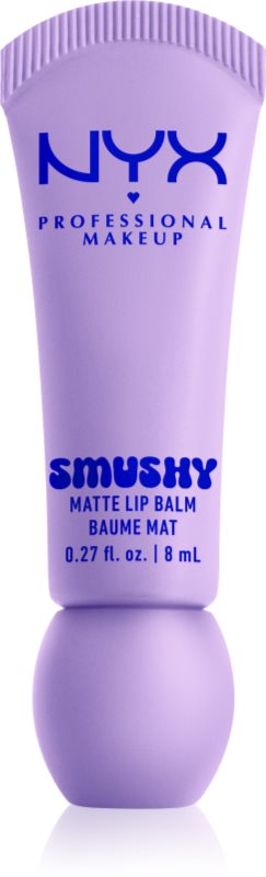 NYX Professional Makeup Smushy Matte Lip Balm balsam de buze cu efect matifiant