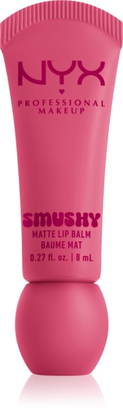 NYX Professional Makeup Smushy Matte Lip Balm balsam de buze cu efect matifiant