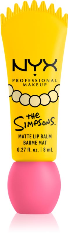NYX Professional Makeup The Simpsons Smushy balsam de buze cu efect matifiant