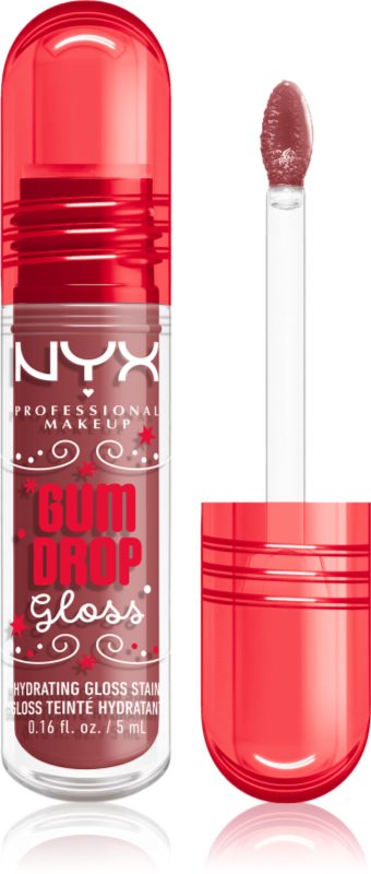 NYX Professional Makeup Gingerbaddie Land Gum Drop lip gloss