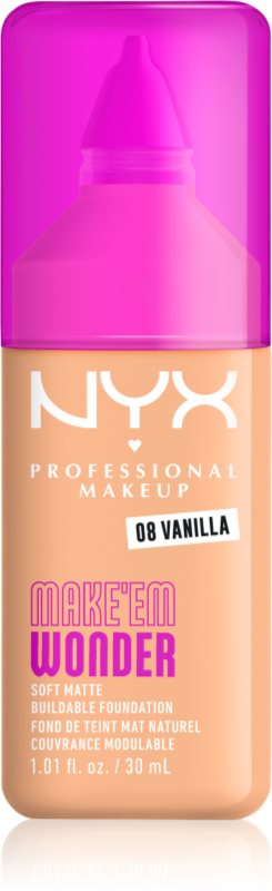 NYX Professional Makeup Make ‘Em Wonder make-up usor matifiant