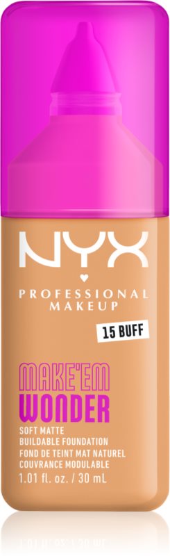 NYX Professional Makeup Make ‘Em Wonder make-up usor matifiant