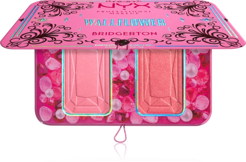 NYX Professional Makeup Bridgerton Royal Blush paleta fard de obraz