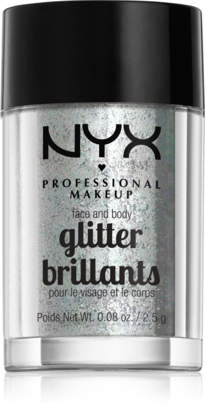 NYX Professional Makeup Face & Body Glitter Brillants sclipici pentru față și corp