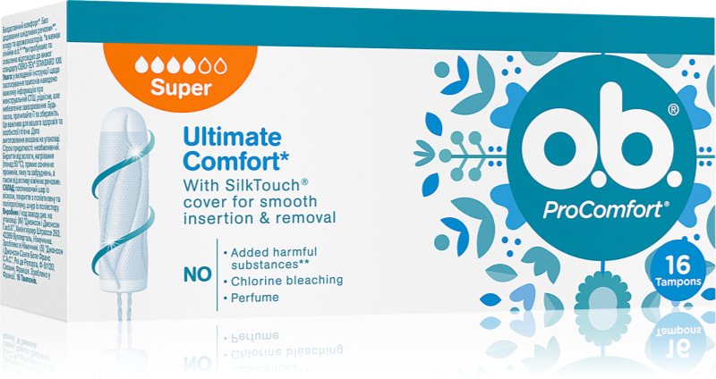 o.b. Pro Comfort Super tampoane