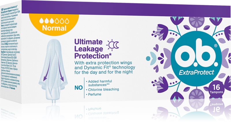 o.b. Extra Protect Normal tampoane 16 buc