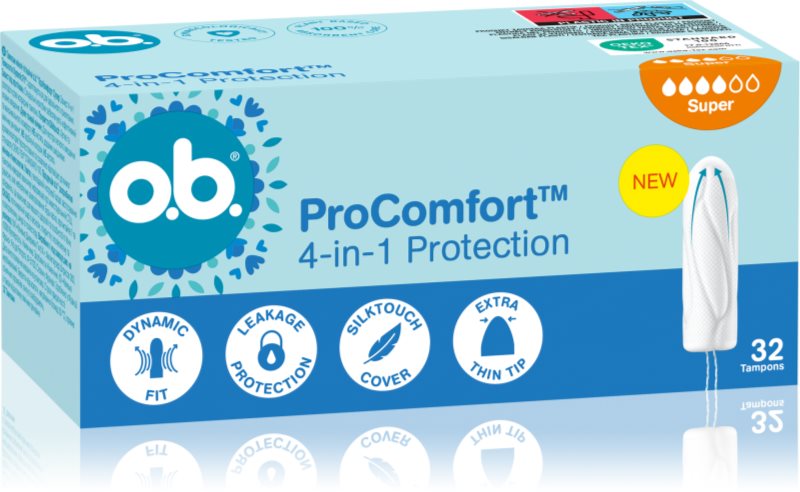 o.b. Pro Comfort Super tampoane