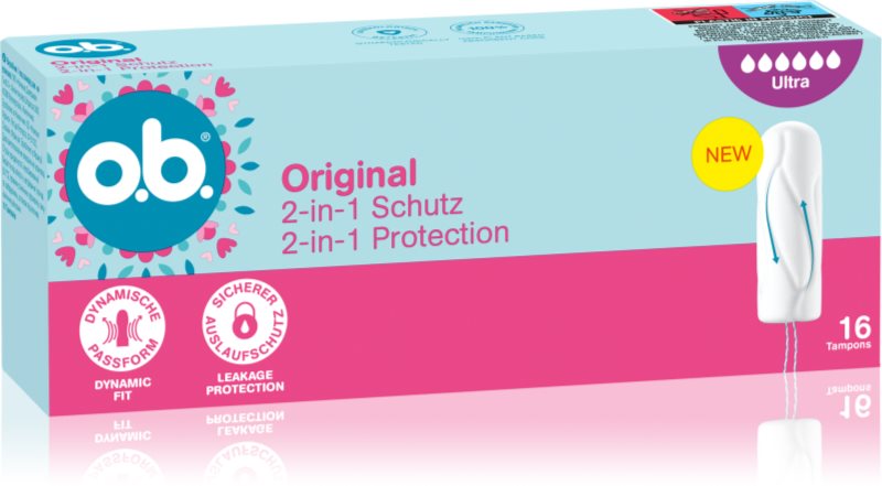 o.b. Original Ultra tampoane 16 buc