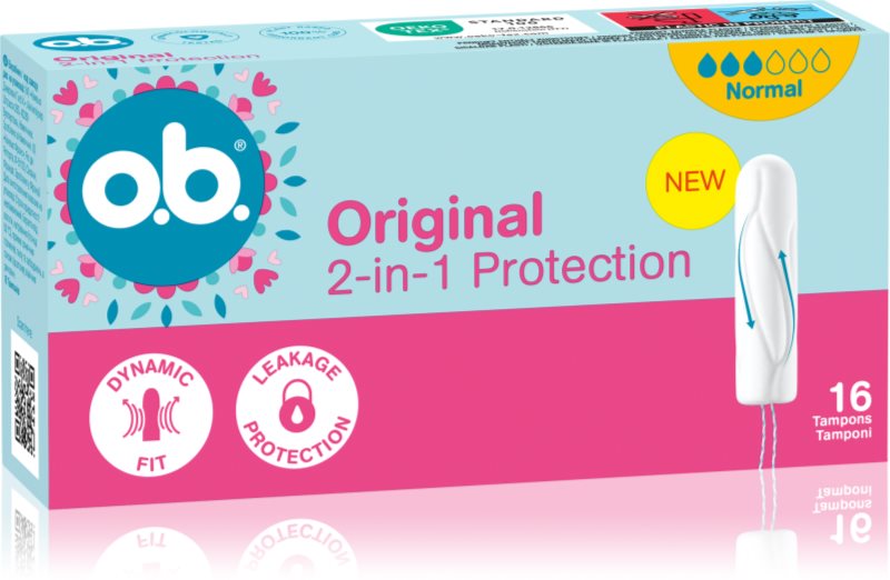o.b. Original Normal tampoane 16 buc