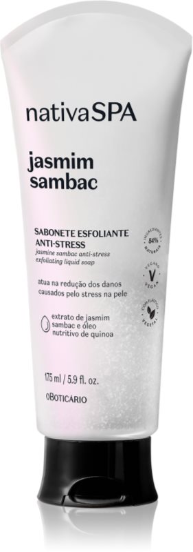 oBoticário Nativa SPA Jasmim Sambac săpun lichid pentru corp 175 ml