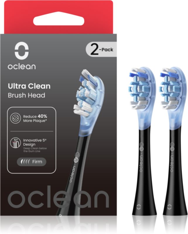 Oclean Ultra Clean UC02 capete de schimb Negru 2 buc