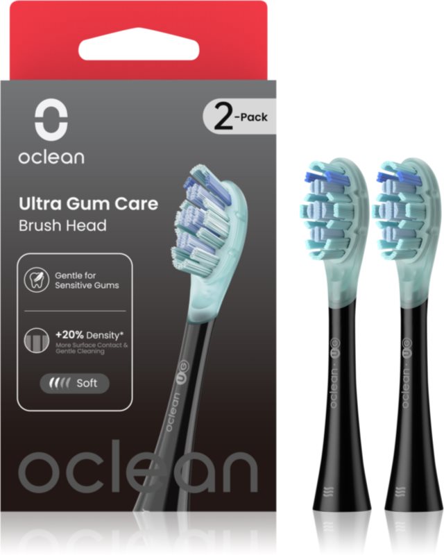 Oclean Ultra Gum Care UG02 capete de schimb Negru 2 buc
