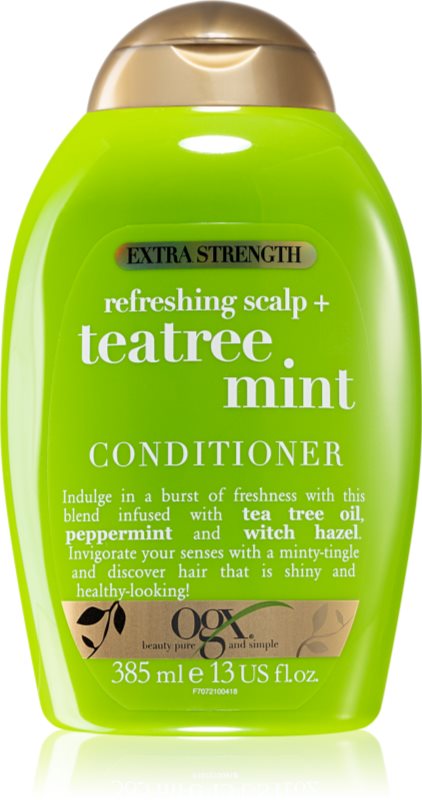 OGX Teatree Mint Extra Strenght balsam revigorant 385 ml
