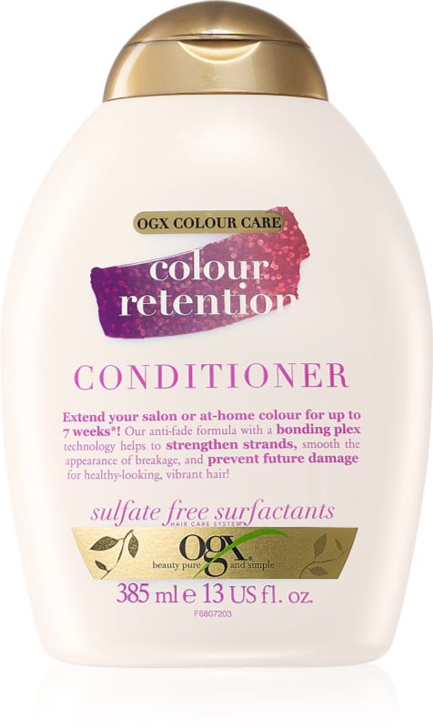 OGX Colour Care Conditioner balsam pentru păr vopsit 385 ml