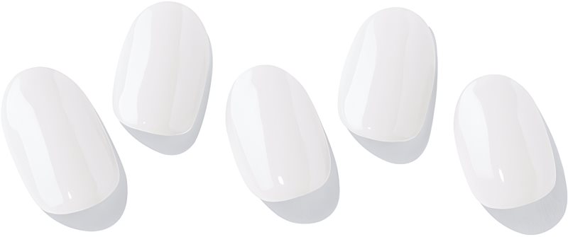 ohora Gel Nail Sticker N Clean White folii autocolante pentru unghii culoare NB-048 1 buc