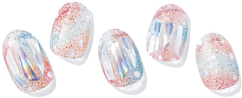 ohora Gel Nail Sticker N Newtro no.1 folii autocolante pentru unghii culoare ND-097 1 buc