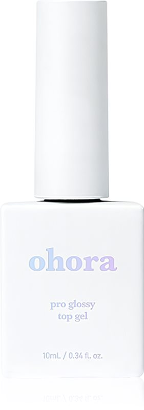 ohora Pro Glossy Top Gel lac de acoperire pentru o stralucire puternica 10 ml