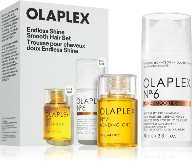 Olaplex Endless Shine Smooth Hair Set set pentru un par stralucitor si catifelat 1 buc