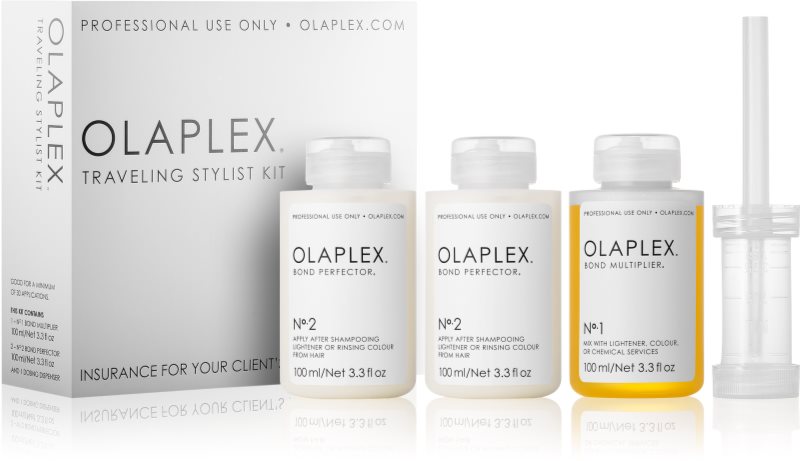 Olaplex Traveling Stylist Kit Seturi pentru voiaj pentru părul decolorat, vopsit și tratat chimic pentru femei
