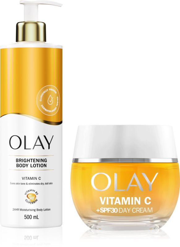 Olay Vitamin C set corp si fata