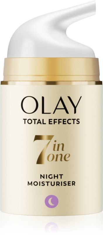 Olay Total Effects 7 in 1 Night Moisturiser crema hidratanta de noapte împotriva îmbătrânirii pielii 50 ml