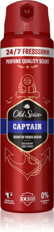 Old Spice Captain deodorant spray