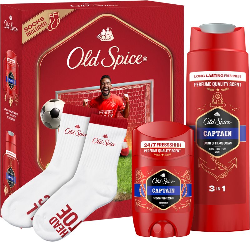 Old Spice Captain Footballer set cadou pentru barbati