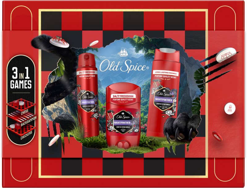 Old Spice Nightpanther Gamebox set cadou pentru barbati
