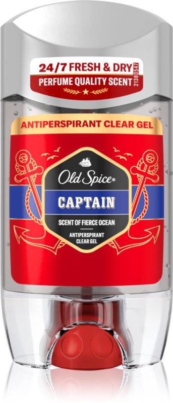 Old Spice Captain Antiperspirant Clear Gel gel antiperspirant pentru barbati 70 ml