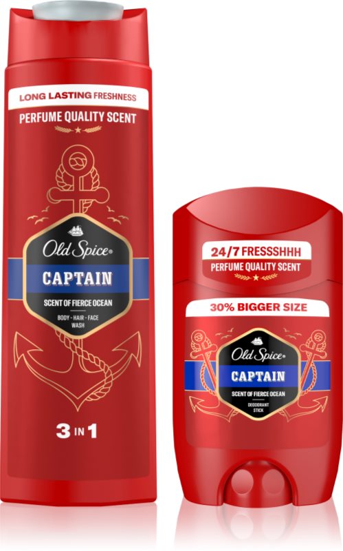 Old Spice Captain ambalaj economic