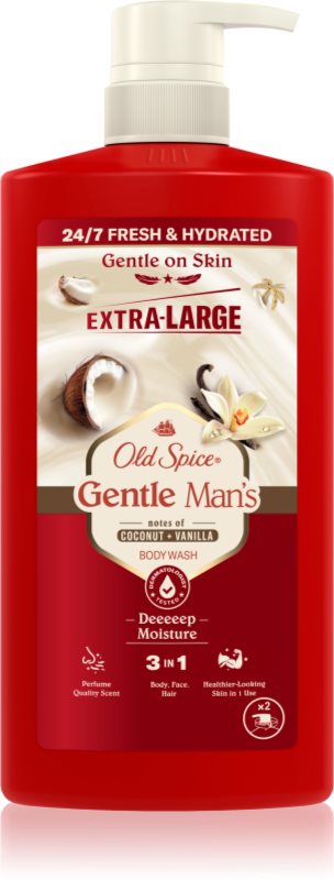Old Spice Gentle Man's Coconut & Vanilla gel de duș 3 in 1