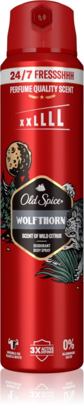 Old Spice Wolfthorn deodorant spray pentru barbati
