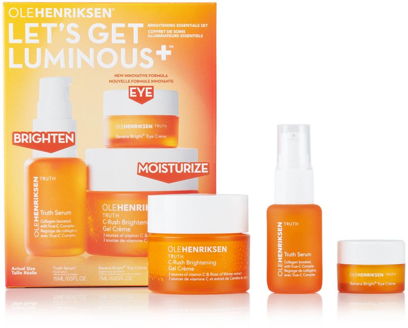 OLEHENRIKSEN Let's Get Luminous+ set pentru îngrijirea tenului