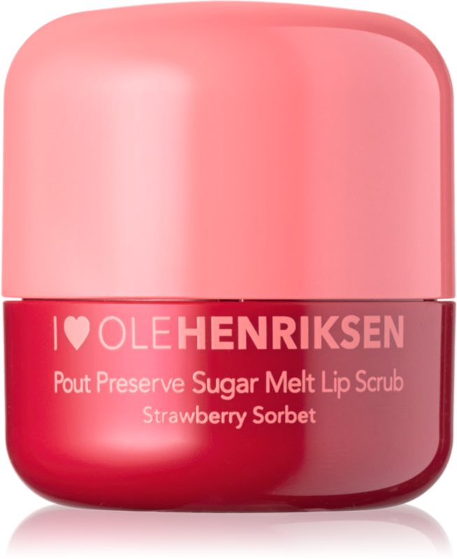 OLEHENRIKSEN Pout Preserve Sugar Melt Exfoliating Lip Scrub exfoliant din zahar de buze culoare Strawberry Sorbet 8 g