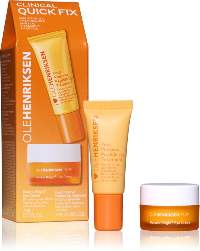 OLEHENRIKSEN Clinical Quick Fix Vitamin C + Peptide Duo set pentru îngrijirea tenului 1 buc