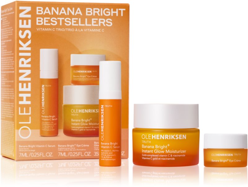 OLEHENRIKSEN Truth Banana Bright Bestsellers Vitamin C Trio set pentru îngrijirea tenului
