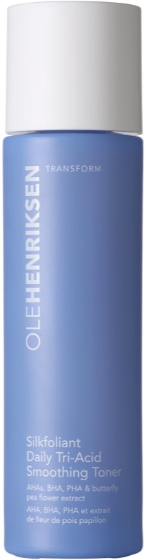 OLEHENRIKSEN Transform Silkfoliant Daily Tri-Acid Smoothing Toner with Mandelic Acid tonic exfoliant delicat pentru utilizarea de zi cu zi