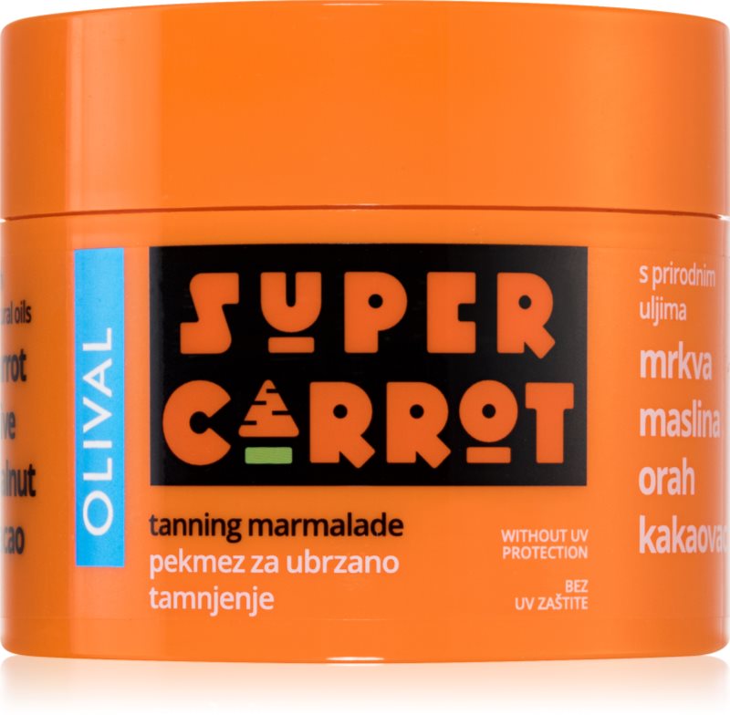 Olival SUPER Carrot Tanning Jam agent pentru accelerarea și prelungirea bronzării fara factor de protectie 100 ml
