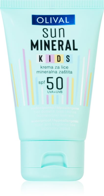 Olival Sun Mineral Kids protectie solara pentru copii pentru fata si corp SPF 50 50 ml