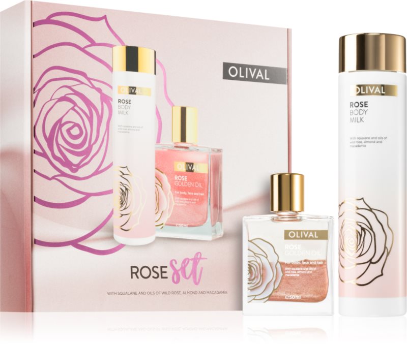 Olival Rose set cadou nutritie si hidratare