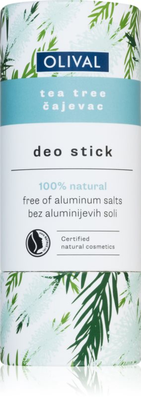 Olival Natural Tea Tree deodorant fără conținut săruri de aluminiu 40 g