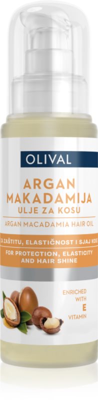 Olival Argan and Macadamia ulei de argan pentru intarire si stralucire 60 ml