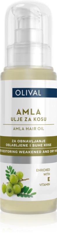 Olival Amla ulei pentru regenerare pentru păr uscat și fragil 60 ml