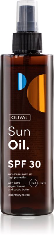 Olival Sun Oilé ulei pentru plaja cu efect de nutritiv SPF 30 200 ml