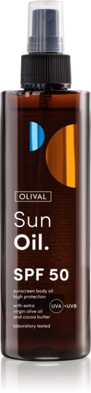 Olival Sun Oilé ulei pentru plaja cu efect de nutritiv SPF 50 200 ml