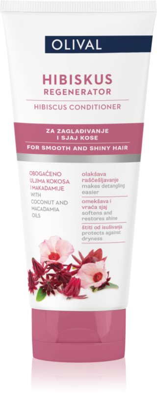 Olival Hibiscus balsam regenerator pentru un par stralucitor si catifelat 200 ml
