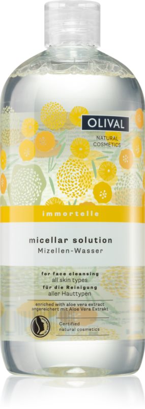 Olival Immortelle Micellar Solution apa pentru curatare cu particule micele 500 ml